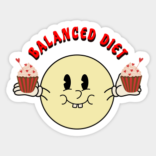 My Balanced Diet Sticker